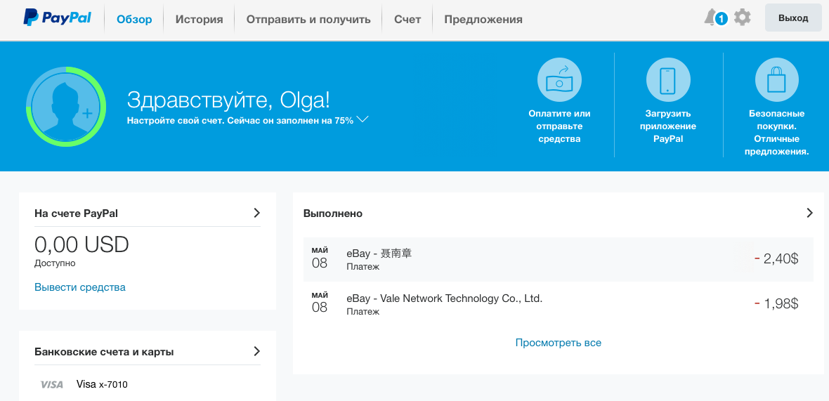 Мои предварительно утвержденные платежи