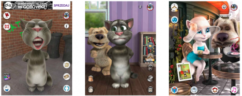 Серия игр Talking Friends