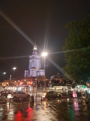 Дождливая Варшава...