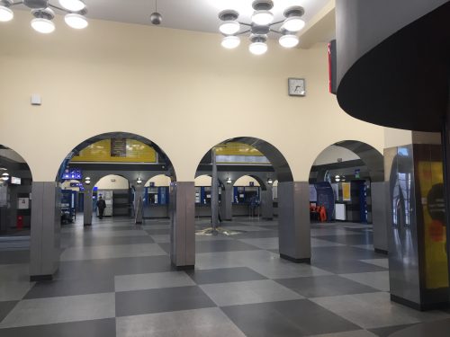Железнодорожный вокзал в Люблине