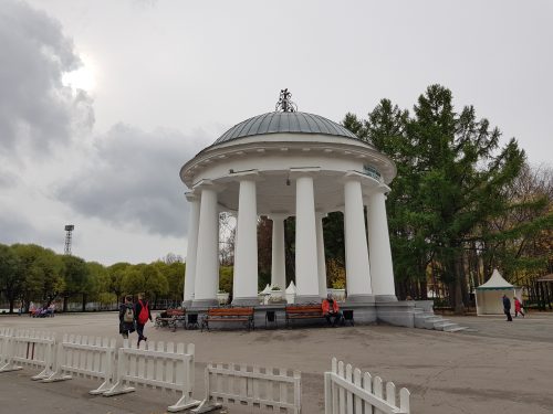 Ротонда в пермском парке Горького