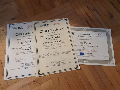 сертификаты о знании языка