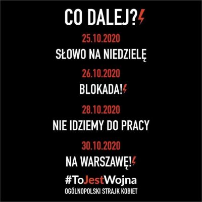протесты в Польше против запрета абортов
