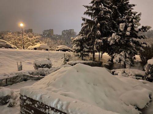 Зима в Польше