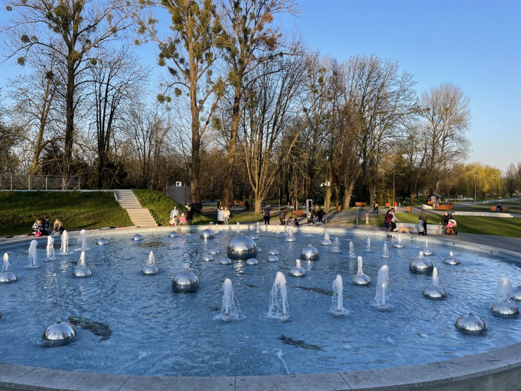 Park Ludowy fontanna