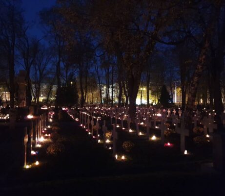 кладбище липова люблин день всех святых в Польше