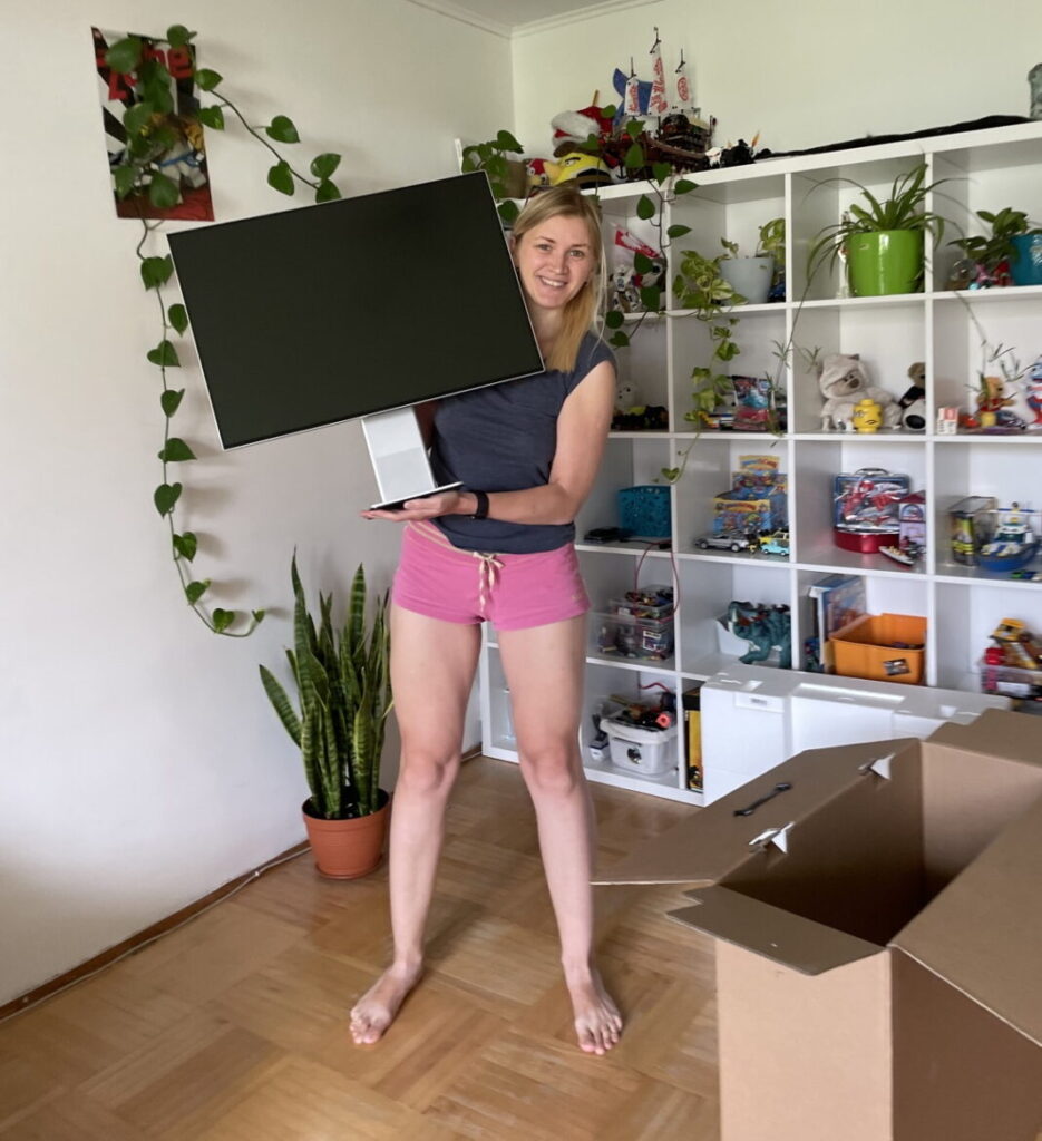 оляпка и монитор